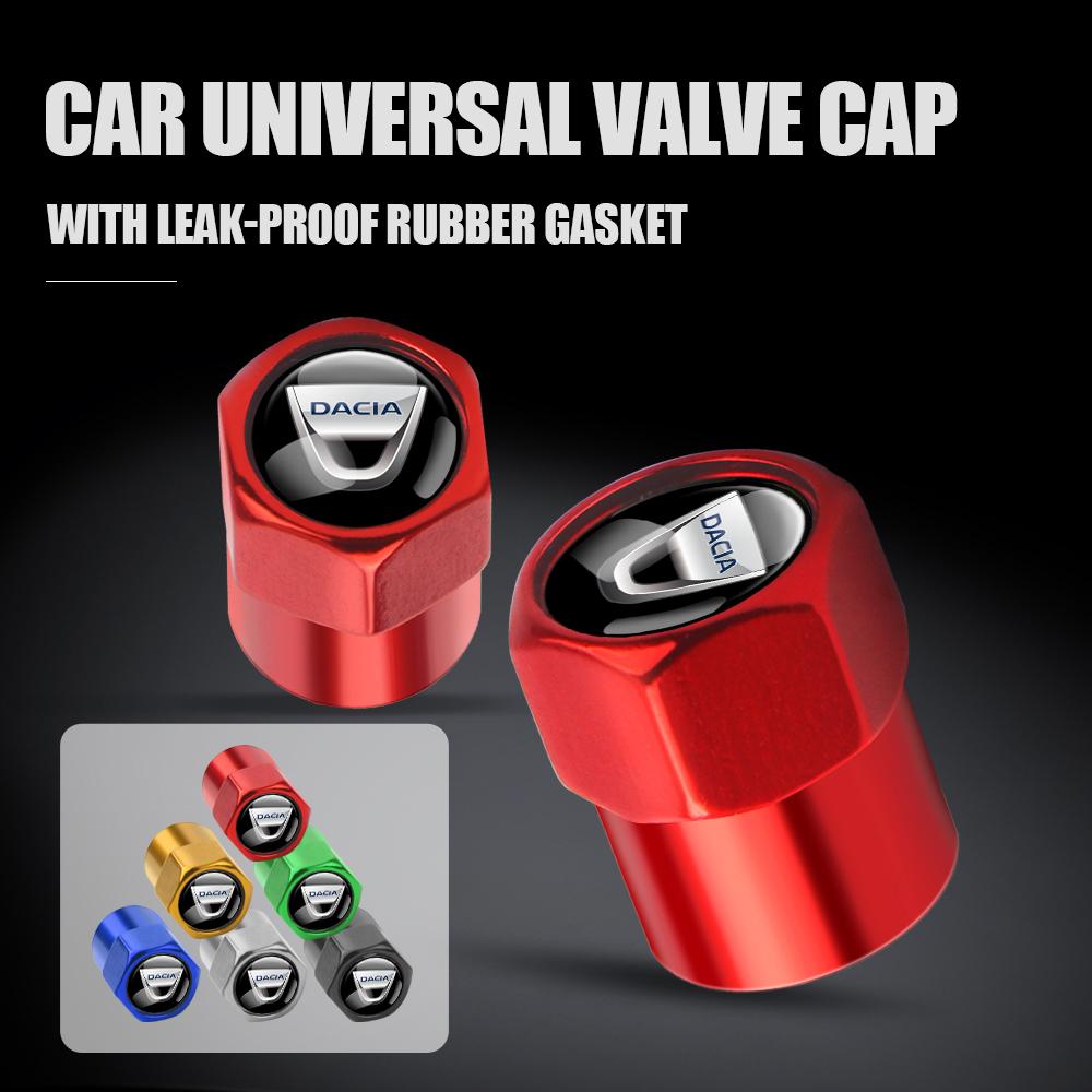 Pro Renault 2026 Nové kryty kol 4 ks Krytky ventilků pneumatik kol auta Autopříslušenství pro Renault Captur Twingo Megane Clio Dus