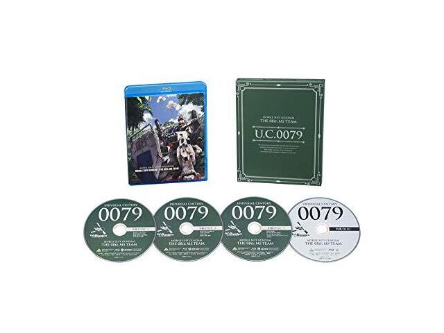 UC Gundam Blu-ray Libraries Mobile Suit Gundam 08MS Platoon JAPANESE EDITION NEW