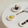 Nordic Style Miniature Candy Color Dollhouse Dining Plate Toy Ornament (D592)