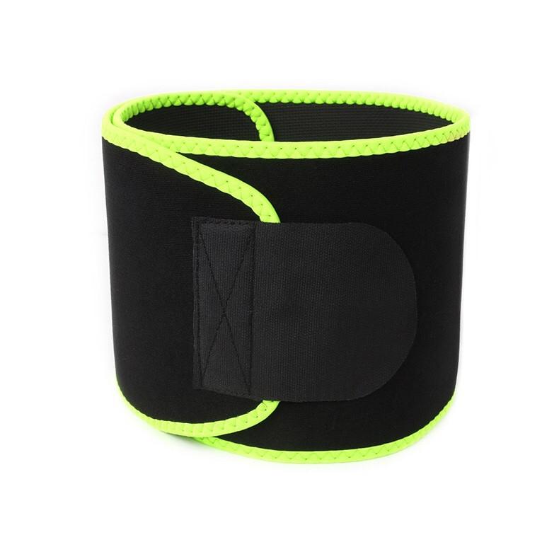 Ollas Adjustable Waist Trainer Belt Sport Gym Trimmer Belt with Utility Features and Back Support Protective Waist Support