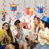Carnival Theme Birthday Spiral Charms Circus Animal Clown Spiral Charms Birthday Party Decoration
