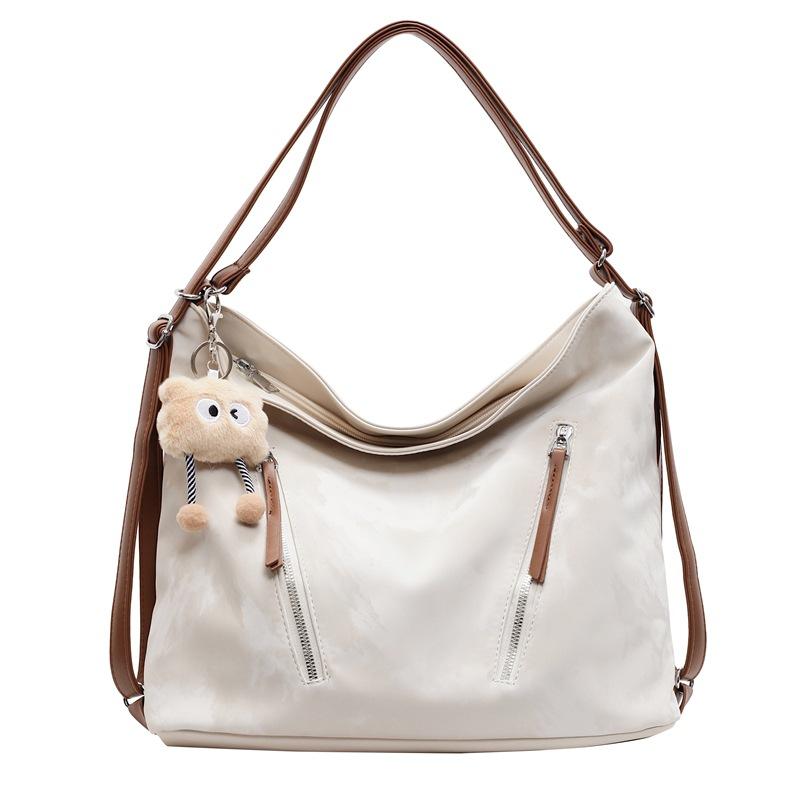 Casual Commuter Tote Bag Women's Large-capacity Bag New Single Shoulder Crossbody Multi-purpose Backpack
