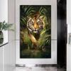 Gorilla Monkey Leopard Tiger Animal Canvas Painting Black And White Wall Art Picture For Living Room Modern Poster Home Decor