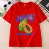 Papaya T Shirt Fruit Summer Graphic Tshirt Causal Round Neck Printed Short Sleeve Tshirt Fashion Clothing