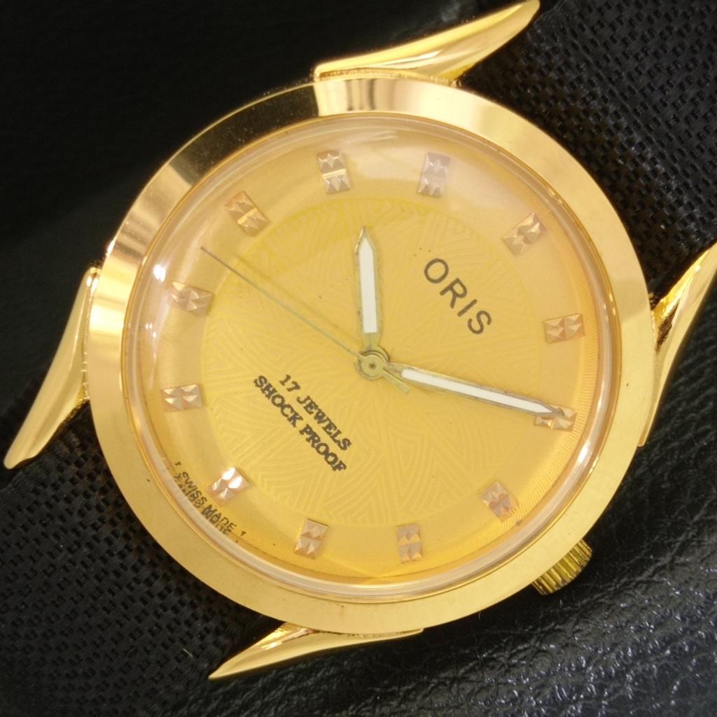 

ШВЕЙЦАРСКИЕ ВИНТАЖНЫЕ МУЖСКИЕ ЧАСЫ С РУЧНЫМ ЗАВОДОМ, ОТРЕСТАВРИРОВАННЫЕ, С ЗОЛОТИСТЫМ ЦИФЕРБЛАТОМ a438509-2 R131a-a438509