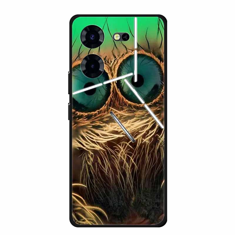 Luxury Case For Tecno Pova 5 Pro 5G TPU Soft Silicone Back Cover for Tecno Pova5 Pro 2023 LH8n Phone Cases Cute 6.78" New etui
