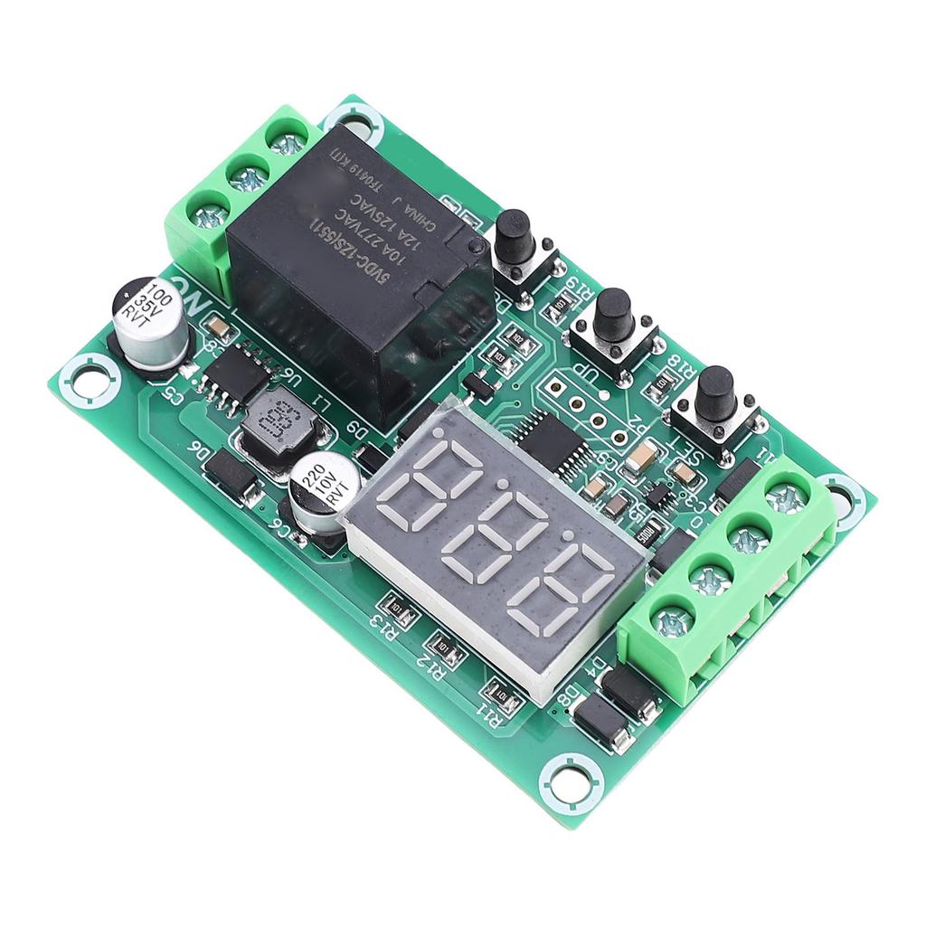 Stromsensor Modul Detektor 0 10A Echtzeit Digitalanzeige Genaues DC Stromerkennungsmodul Relais