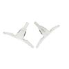 B-flat Clarinet Portable Transparent Plastic Stand Holder