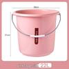ZISIZ Large Thickened Household Plastic Bucket