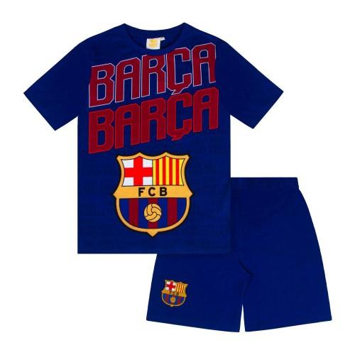 FC Barcelona Boys Robert Lewandowski Short Pyjama Set