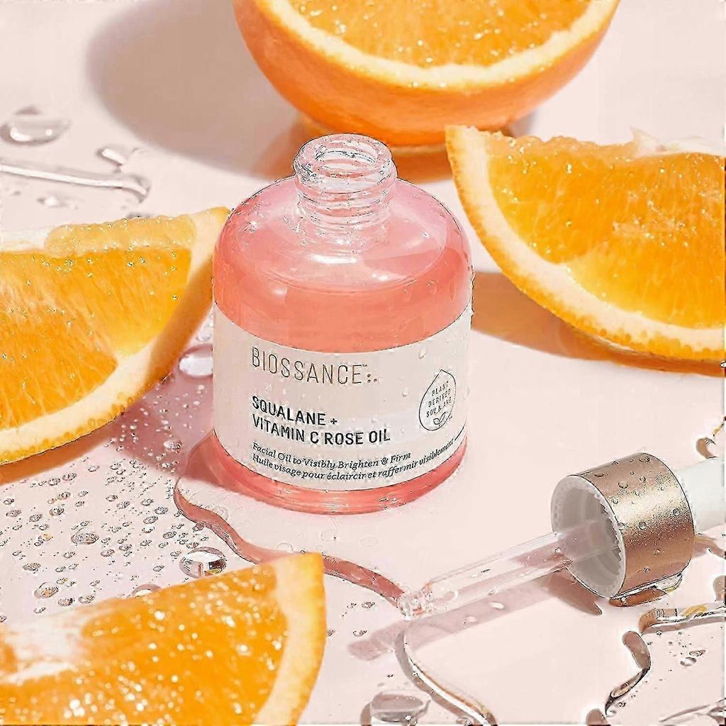 Biossance Squalane a vitamín C Růžový olej 30 ml