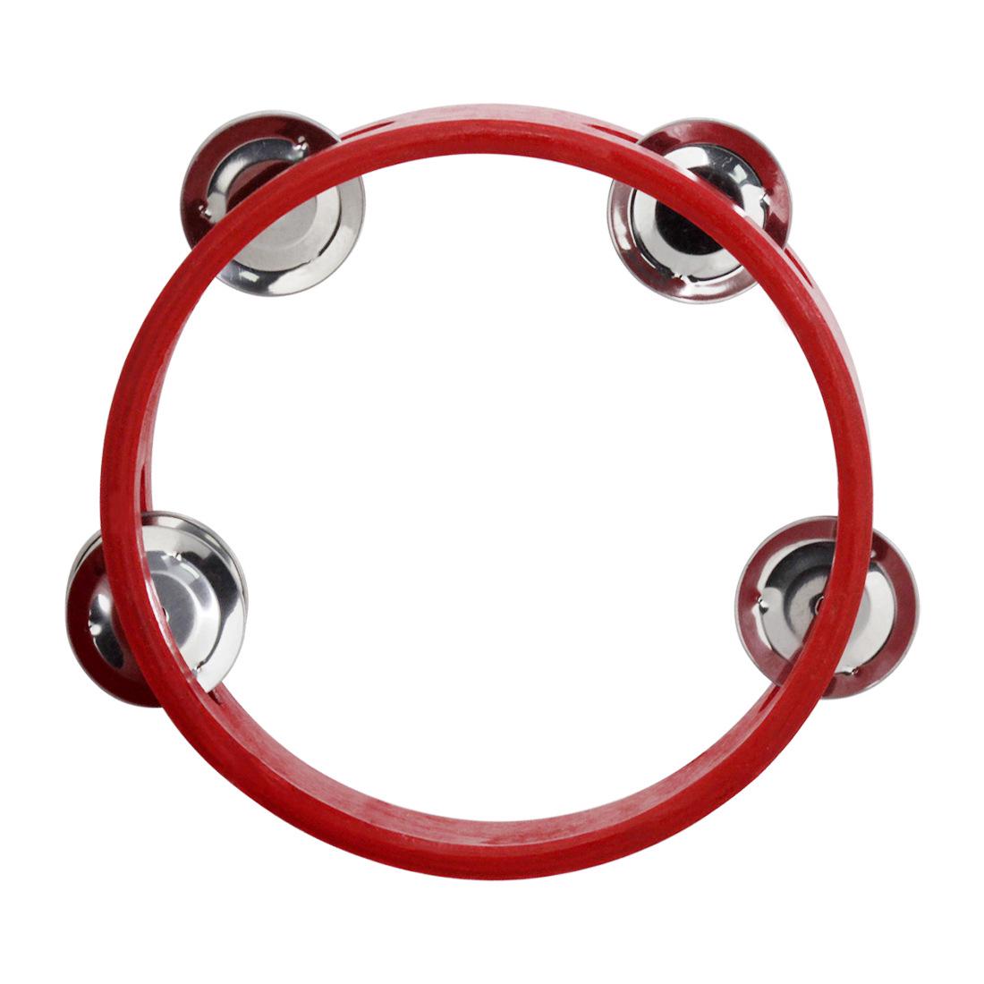 Orff 6  Red Wooden Hand-Shaken Bell Ring for Children s Dance & Education красный