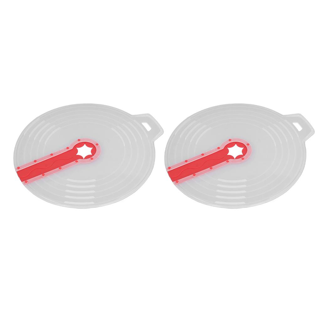 2Pcs Bowl Anti   Lid Mixer Bowl Cover Silicone Egg Whisk Splatter Guard Cover for Mixing Eggs Whipping Crm Frothing Milk