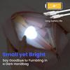 Mini Purse Glow Light Rechargeable Handbag Light Led Automatic Sensor Touch Lamp USB Charging Find Keys In Dark Bag Practical Gift