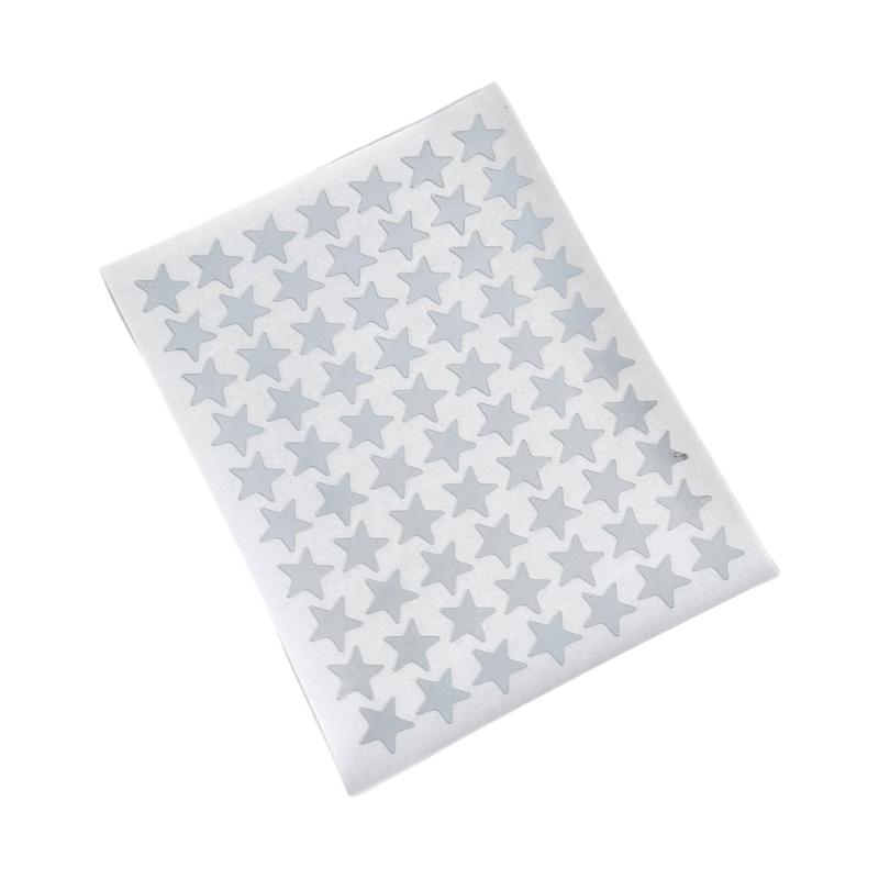 Glitzernde metallische Sternaufkleber Haftende Sternaufkleber Etiketten für Scrapbooking Geschenkpapier Journal Kinder Motivationsaufkleber