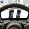 For Porsche Panamera 2024-2025 Car Speedometer LCD Screen Protective Film Anti Fingerprint Tempered Glass Accessories Anti Refit