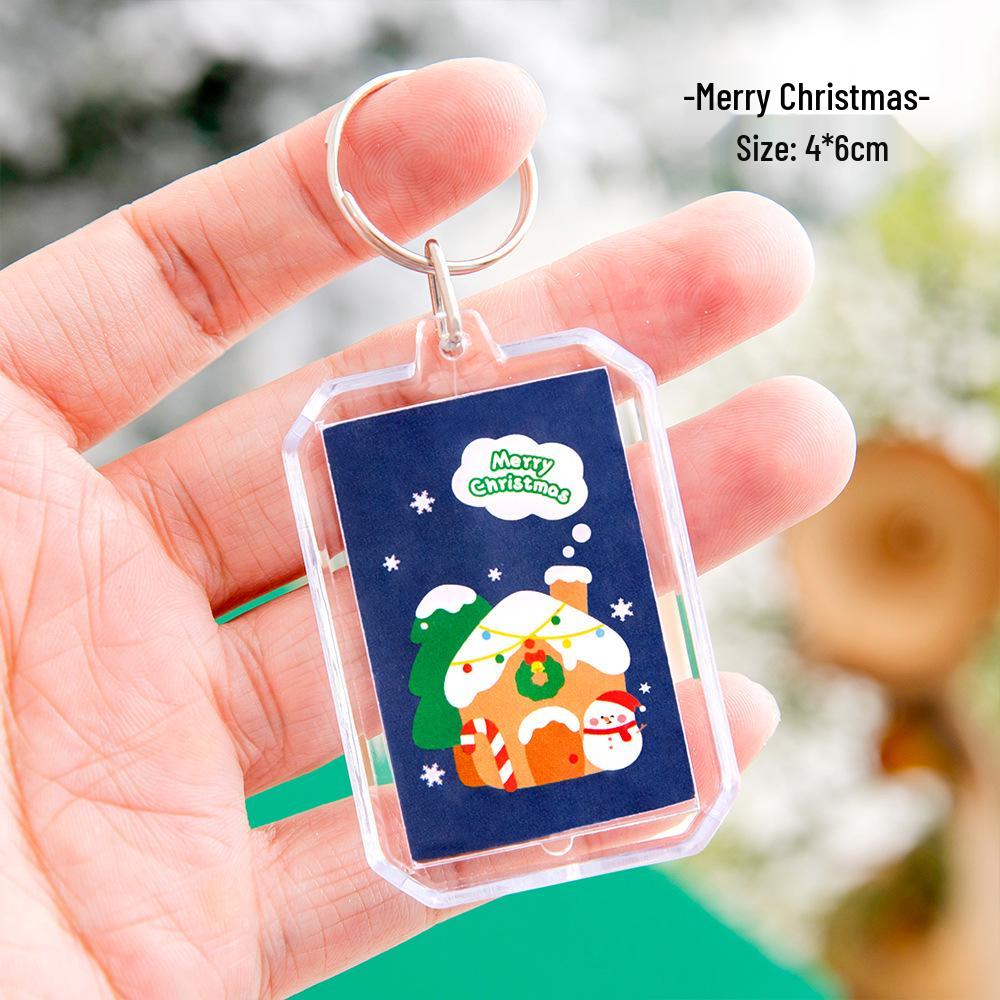 

Мультяшный рождественский брелок: Милый DIY кулон для рюкзака и украшение для маленького подарка