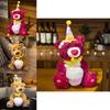 Ours en Peluche Chantant Jouet en Peluche Avec Fonction d'Enregistrement Pour Cadeau d'Anniversaire d'Enfant