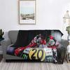 Fabio Quartararo French Motorcycle Racer Blankets Soft Warm Flannel Throw Blanket Cover for Living Room Picnic Travel Home Couch