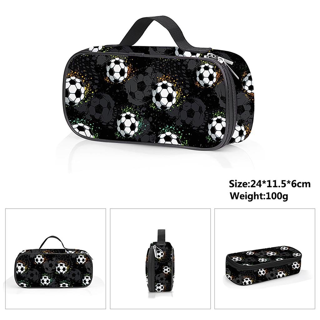 Fußball Fußball Grundschüler Federmäppchen Digitaldruck Cartoon Kinder Schreibwaren Etui Federmäppchen