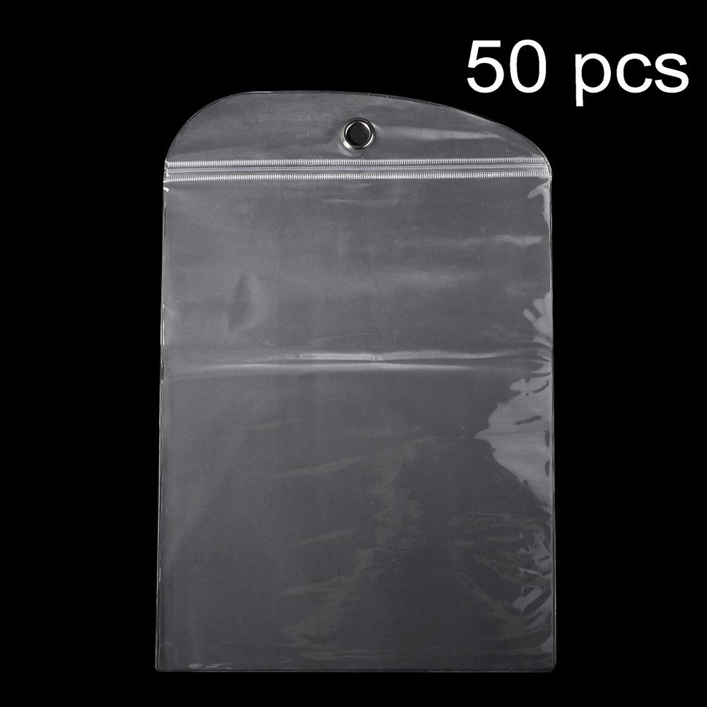 

50Pcs/Lot Ziplock Clear Packaging Bag Package for iPad Pro 12.9 inch Cases,Size: 30 x 23.5cm