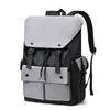 Largecapacity men's backpack with adjustable shoulder straps,suitable for high school and daily commuting,travel,school backpack