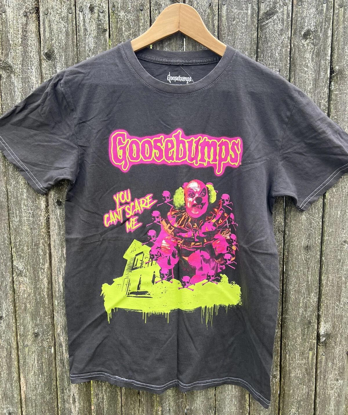 Goosebumps Killer Clown Tee Vintage 90s Horror Graphic T-Shirt S-5XL L