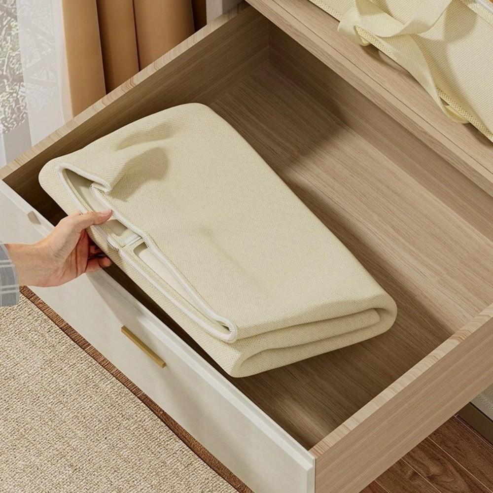 Large Capacity Clothes Storage Bag Thickened Dustproof Clothing Storage Box Moisture Proof Non-Woven Fabric Quilt Storage Box