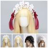 Jk Ruffled Hairband Sweet Anime Maid Cosplay Headdress Creative Lolita Lace Headband  Daily