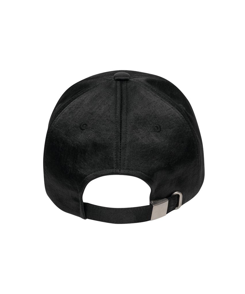 AMES-WORLDWIDE Message Glossy Ball Cap Black