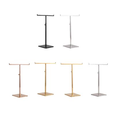 Handbag Display Stand Jewelry Tower Purse Holder Adjustable Height Display Rack Necklaces Organizer for Office Countertop Bag