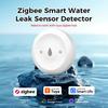 Smart Water Leak Sensor Tuya ZigBee 3.0 Flood Leakage Sensor Alarm APP Remote Monitoring Flood Overflow for Kitchen Bathroom