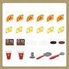 [PACZB] Interactive Pizzeria Coffee Machine Cash Register + Accessories Z3145