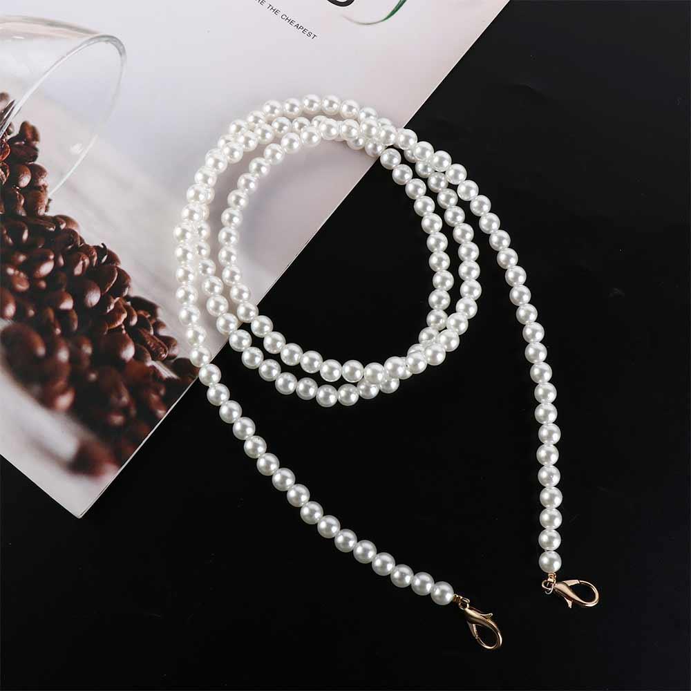 Anti Loss Pearl Crossbody Mobile Phone Chain Portable Pearl Strap Phone Chain Mobile Phone Pendant