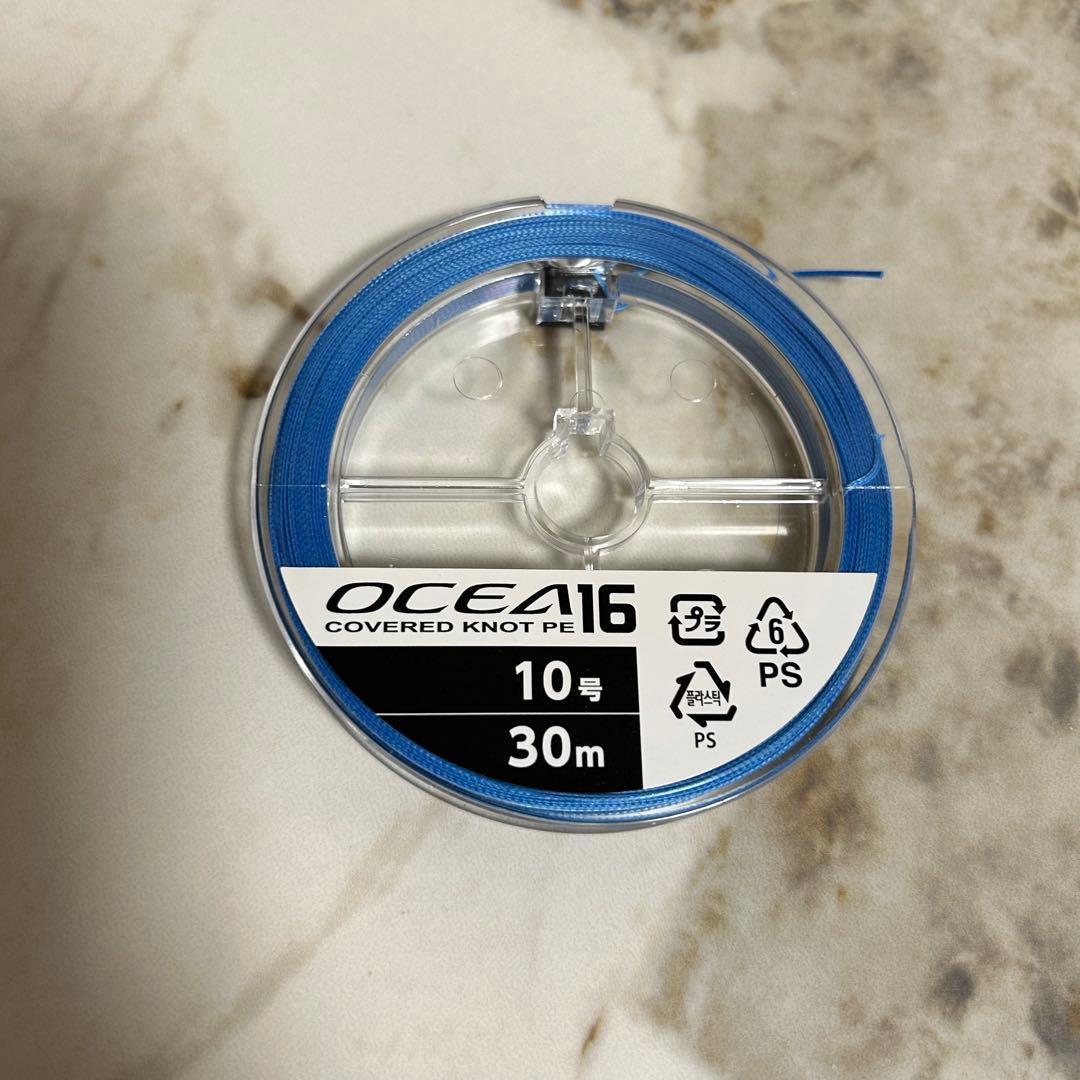 Used Shimano Osea Covered Knot 16 PE 30m No. 10 New