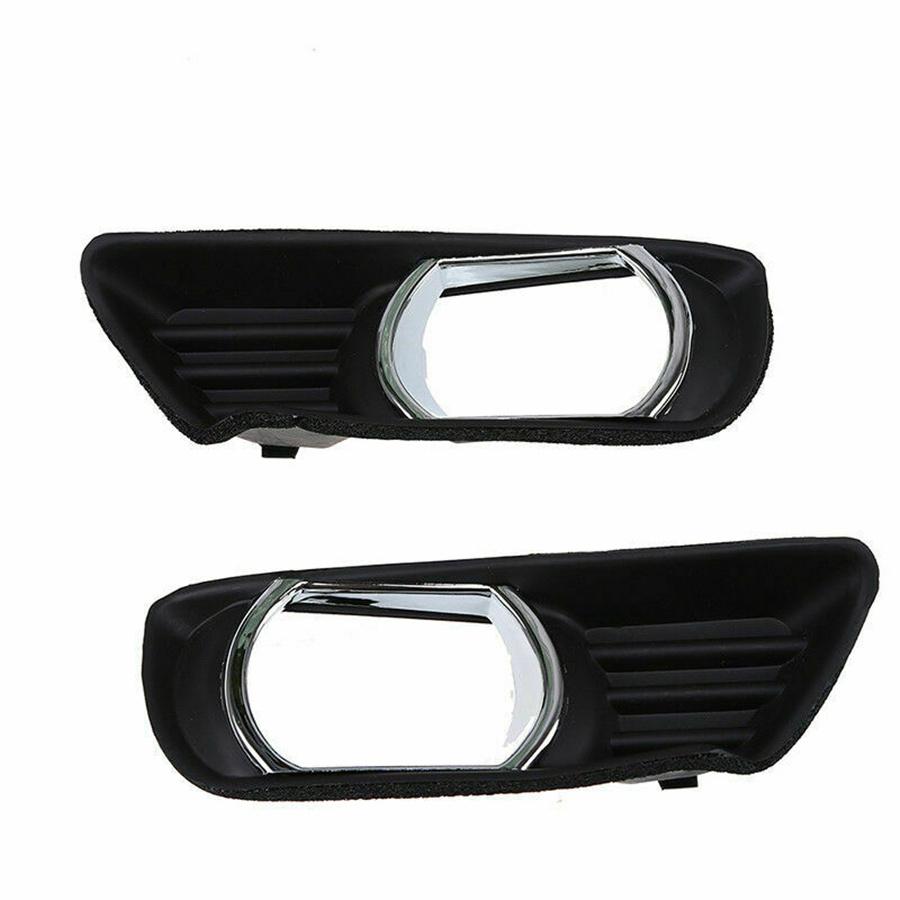 Pair For Toyota Camry 2007-2009 Front Bumper Lower Fog Light Trim Bezel Cover
