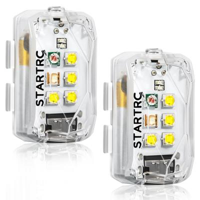 Światło stroboskopowe do drona STARTRC, Światło antykolizyjne, Akumulatorowa lampa błyskowa LED FAA do lotów nocnych, Kompatybilna z Mini 4 Pro, Air 3, Mavie 3,