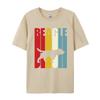 Beagle Crossing Tshirt Unisex Tops Clothes Cotton Fitted Tee Shirts Male Tshirt Guys Tshirt Fast Shipping