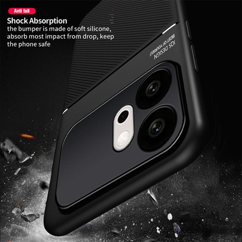 Rugged Non-Slip Case for Honor 600 Pro 600 Lite Protective Cover Magnetic Suction Holder Coque Fundas Capa