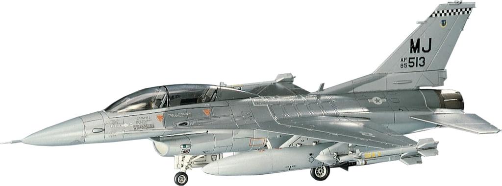 Hasegawa US Air Force Fighting Falcon Plastic Model Kit D15 1/72 F-16D