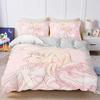 Cute Kawaii Girl Pink angel Duvet Cover Set Soft Wash Bed 3 Piece Summer Comfortable Student Dormitory Home Baby Bedding Best