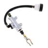 Rear Foot Brake Master Cylinder Universal Pump Folding Design with Oil Cup for Geely CK Brake Cylinder and Off-road Motorcycle