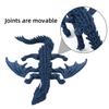 3D Printed Ancient Dragon, Cool Decoration, Simulated Dragon Model Figurine, Movable Joints, Office Decompression Toy