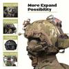 Helmet Rail Adapter For PELTOR ComTac Airsoft Shooting Accessories Headset Mount Fit Ops Core ARC Team Wendy MLOK Rail