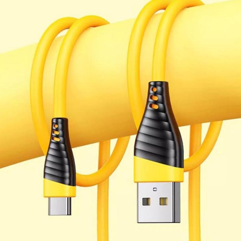 120W USB C Cable Durability Nylon Cord Offers Fast 6A Charging And Data Sync Charging Cord For Various Devices