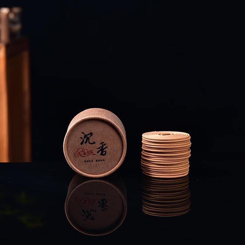 JINGRUIXIANG Sandalwood Mugwort Agarwood Coil Incense