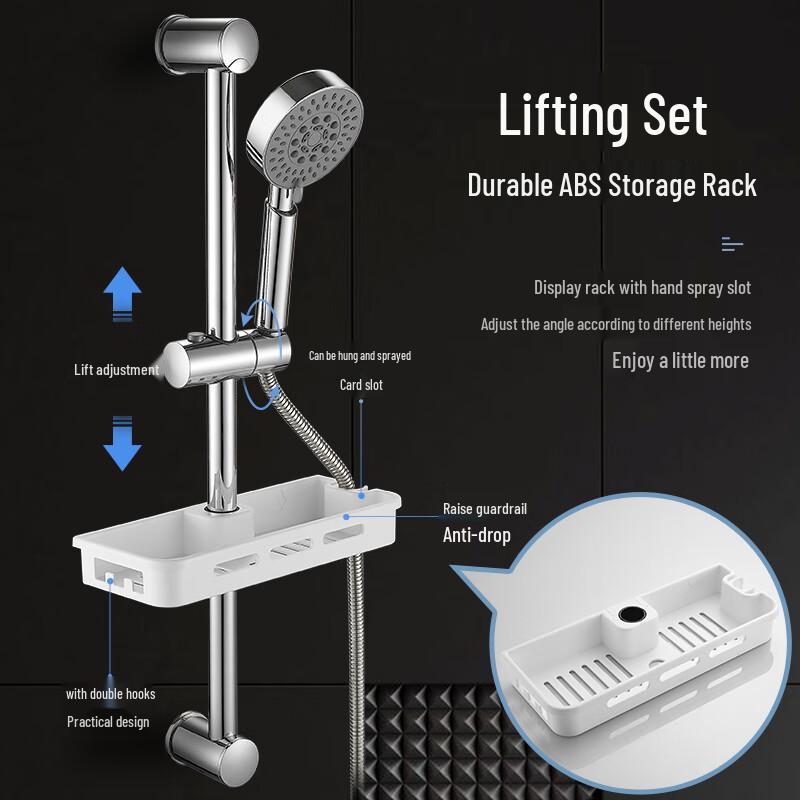 ZISIZ All-Copper Shower Faucet Set