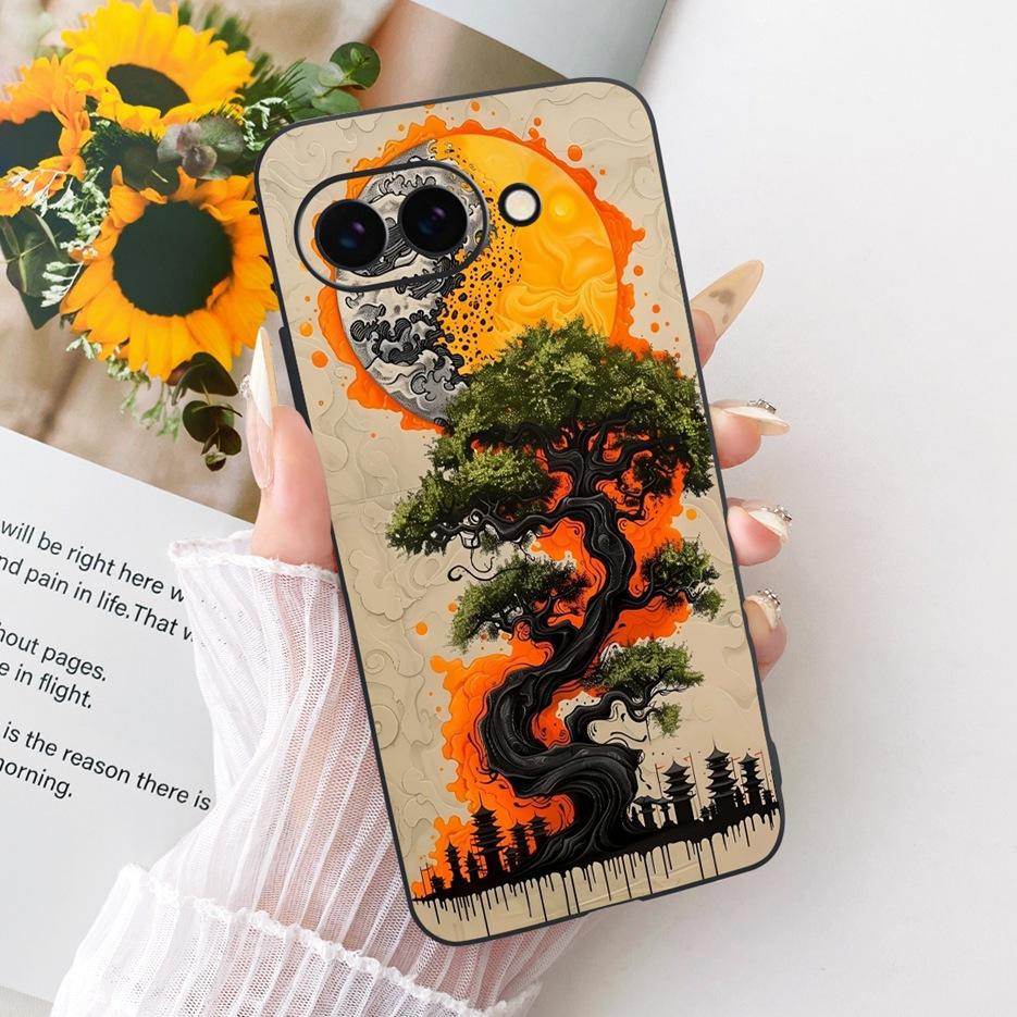 Für Google Pixel 9 Pro Hülle Niedlicher Löwe Mode Bemalte Abdeckung Weiche TPU Handyhülle Für Google Pixel 9A Pixel9 Pro Rückseite Fundas
