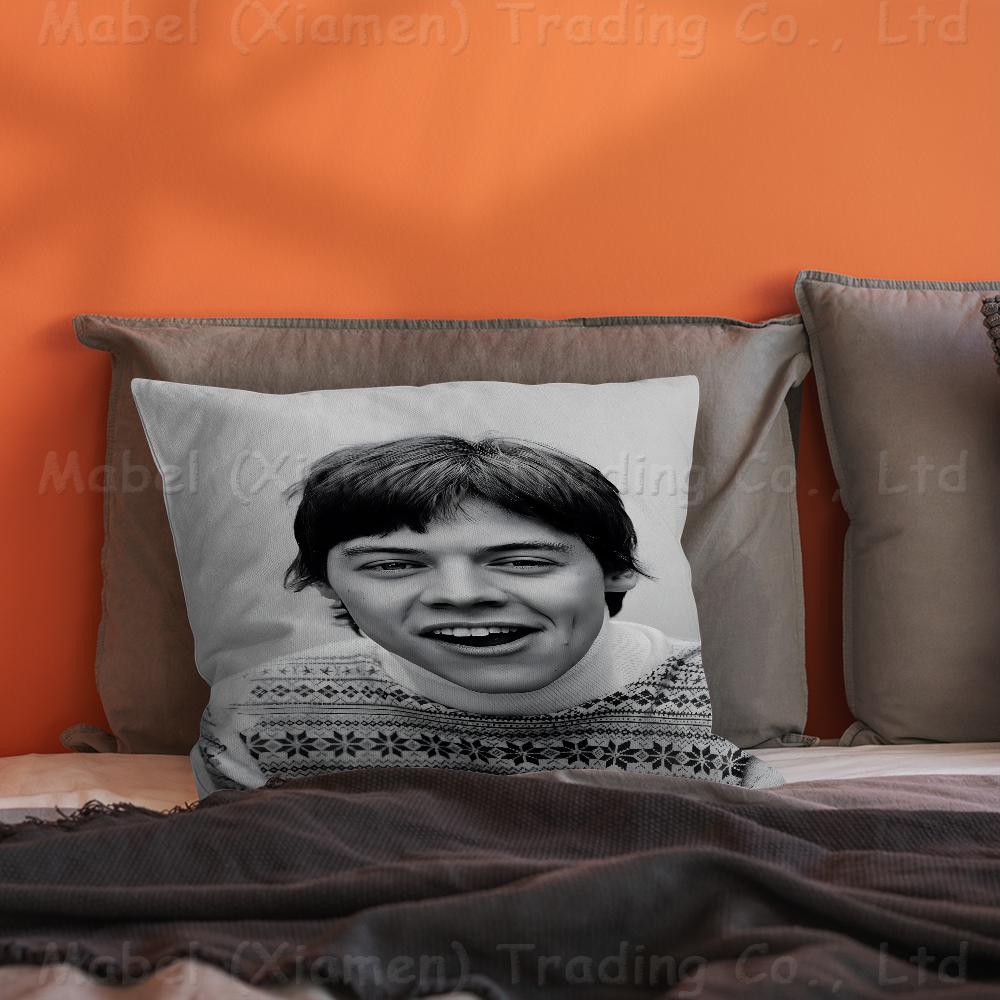 Sänger H-Harrys S-Styles Personalisierte Bildtext Heimdekorationskissen Haushaltsgeschenke 45x45cm