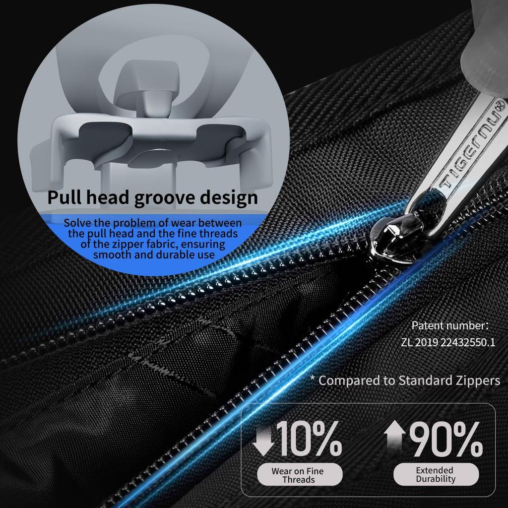 Tigernu Torba na ramię dla mężczyzn, torba biznesowa, torba kurierska, 10-calowe torby na iPada, torby crossbody, torebka, torby podróżne, casualowe